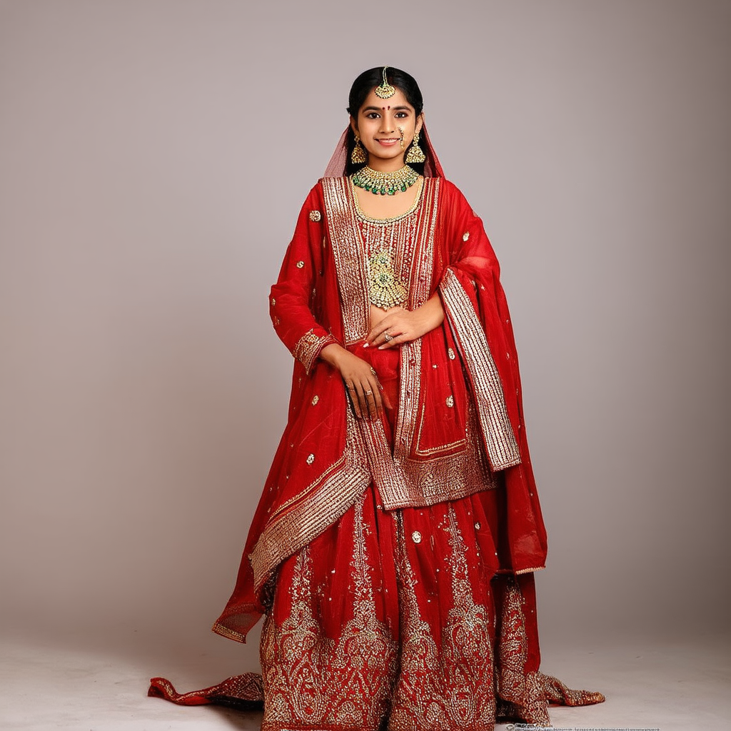 AI-generated Indian traditional clothing