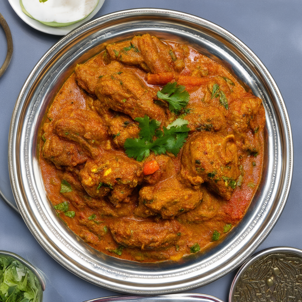 AI-generated Indian food