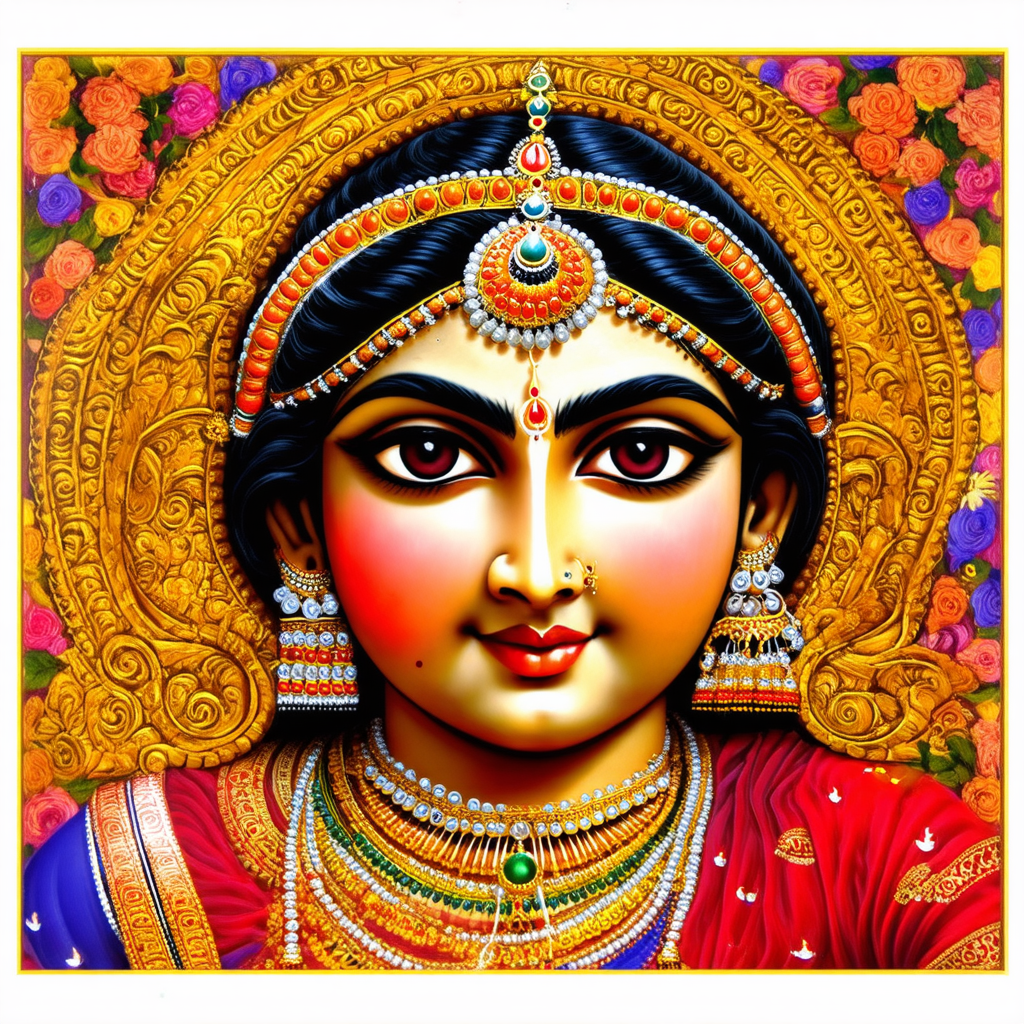 AI-generated Indian art