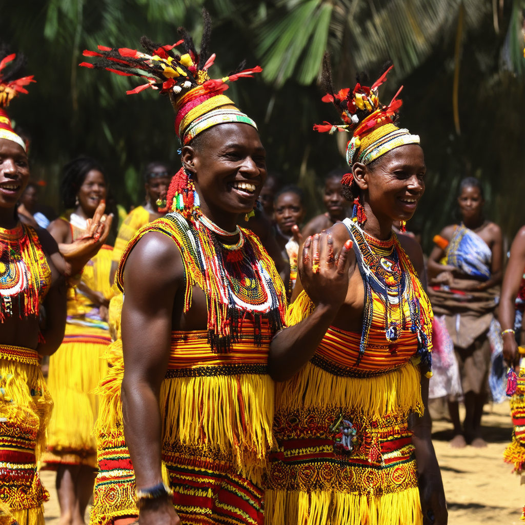 AI-generated Kenya celebration